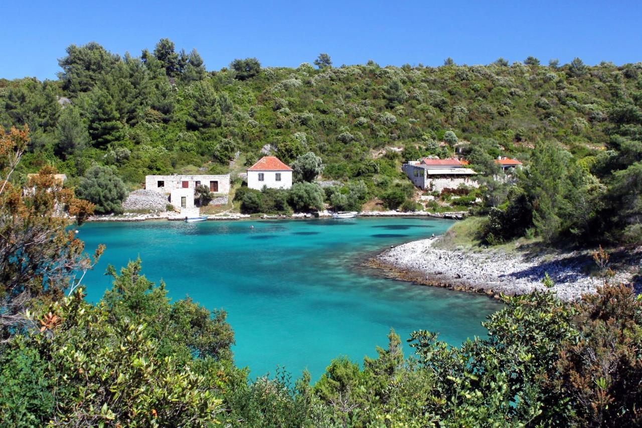 Seaside Secluded Apartments Cove Karkavac - Scedro, Hvar - 8801 Jelsa  Exterior foto